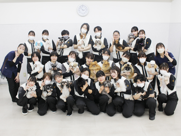 ２年生とモデル犬の写真撮影会♪～PART①～